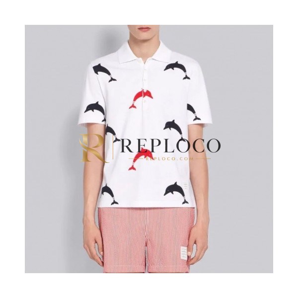 ✨[톰브라운]Thom Browne 2020 Mens Casual Short Sleeved Polo Tshirts - 톰브라운 2020 남성 캐쥬얼 코튼 폴로 반팔티 Tho0942x.Size(s - 2xl).화이트