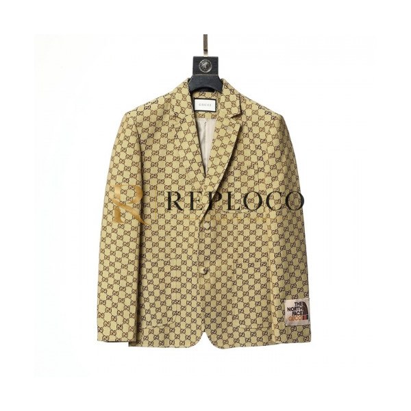 ✨Gucci Mens Casual Logo Suit Jackets Camel - 구찌 2021 남성 캐쥬얼 로고 슈트 자켓 Guc04121x Size(m - 3xl) 카멜