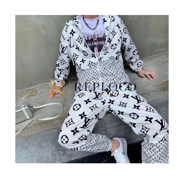 ✨[루이비통]Louis vuitton 2020 Mens Casual Logo Training Clothes&Pants - 루이비통 2020 남성 캐쥬얼 로고 트레이닝복&팬츠 Lou01885x.Size(s - xl).화이트