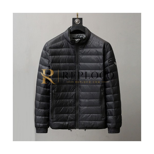 ✨[프라다]Prada 2020 Mens Logo Casual Duck Down Padding - 프라다 2020 남성 로고 캐쥬얼 덕다운 패딩 Pra03292x.Size(m - 3xl).블랙