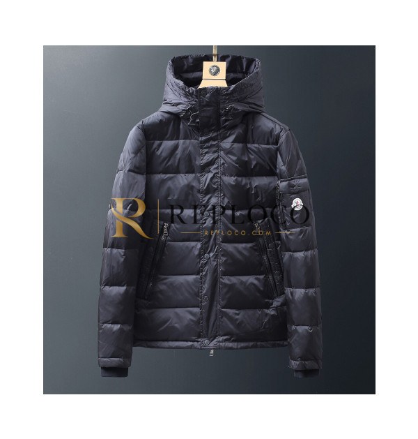 ✨Moncler 2019 Mens Patch Logo Modern Down Padding - 몽클레어 2019 남성 패치 로고 모던 다운 패딩 Moc0631x.Size(m - 3xl).블랙
