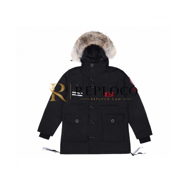 ✨[캐나다구스]Canada goose 2020 Mm/Wm Patch Logo Casual Goose Down Padding Parka - 캐나다구스 2020 남자 패치 로고 캐쥬얼 구스다운 패딩 파카 Can0290x.Size(2xs - 2xl).블랙