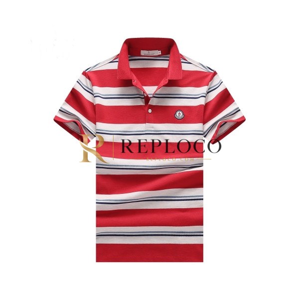 ✨[매장판]Moncler 2020 Mens Logo Cotton Short Sleeved Polo Tshirts - 몽클레어 2020 남성 로고 코튼 폴로 반팔티 Moc01527x.Size(m - 3xl).레드