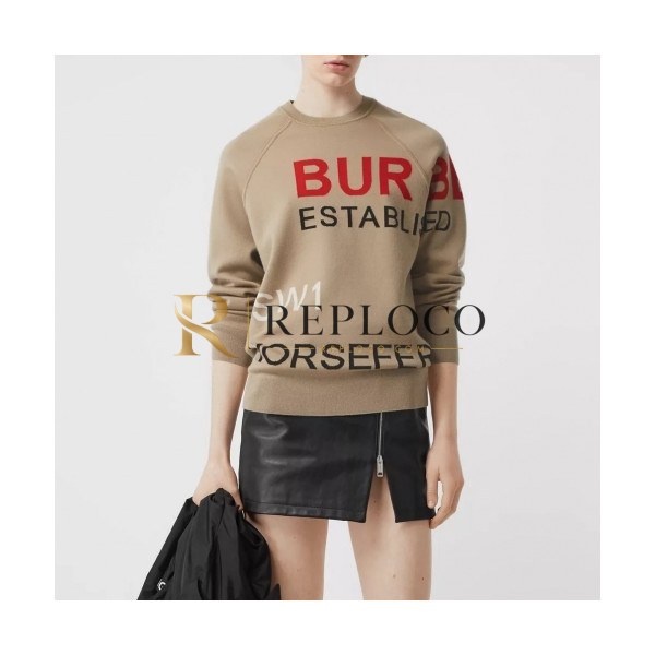 ✨Burberry 2020 Mm/Wm Logo Casual Cotton Tshirts - 버버리 2020 남자 로고 캐쥬얼 코튼 긴팔티 Bur02169x.Size(xs - l).카멜