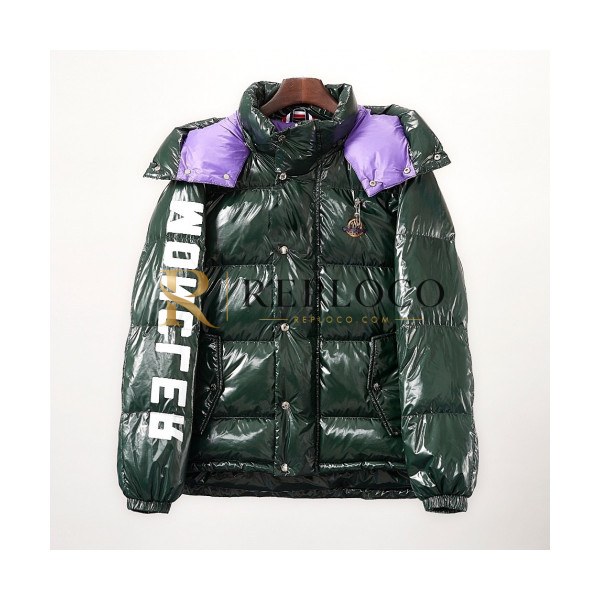 ✨Moncler 2019 Mens Patch Logo Modern Down Padding - 몽클레어 2019 남성 패치 로고 모던 다운패딩 Moc0767x.Size(m - 3xl).그린