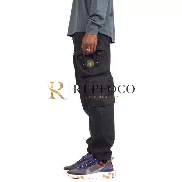 ✨Stone Island Mens Logo Casual Cotton Pants - 스톤아일랜드 남성 로고 캐쥬얼 코튼 팬츠 Sto0142x.Size(30 - 36)