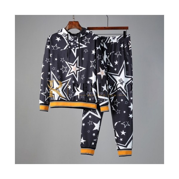 ✨[돌체앤가바나]Dolce&Gabbana 2020 Mens Casual Training Clothes&Pants - 돌체앤가바나 2020 남성 캐쥬얼 트레이닝복&팬츠 Dol0271x.Size(m - 3xl).블랙