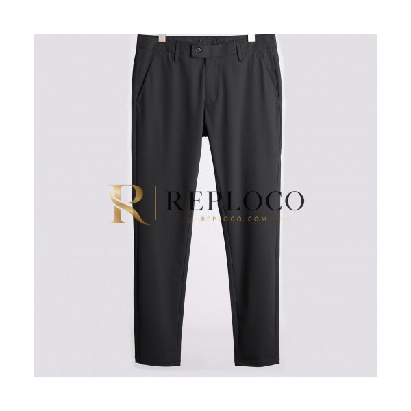 ✨[에르메스]Hermes 2020 Mens Business Basic Cotton Pants - 에르메스 2020 남성 비지니스 베이직 코튼 팬츠 Her0402x.Size(30 - 38).블랙