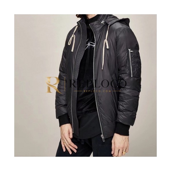 ✨Rick Owens 2019 Mens Logo Down Padding - 릭오웬스 2019 남성 로고 다운 패딩 Ric001x.Size(s - 2xl).2컬러(블랙/카키)