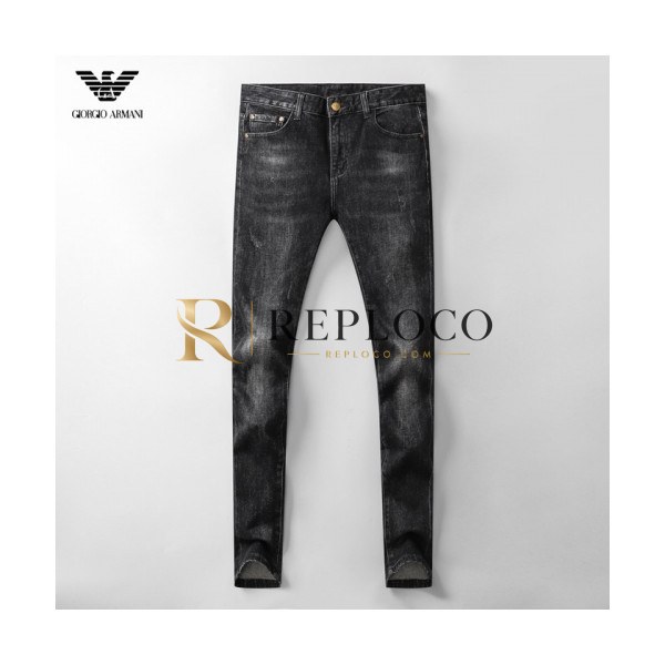 ✨[알마니]Armani 2020 Mens Business Classic Denim Jeans - 알마니 2020 남성 비지니스 클래식 데님 청바지 Arm0764x.Size(29 - 38).블랙