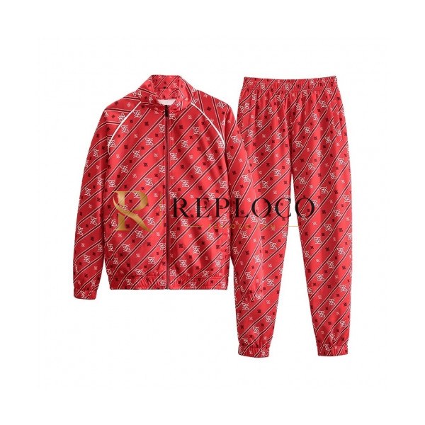 ✨Fendi 2019 Mens Patch Logo Training Clothes&Pants - 펜디 2019 남성 패치 로고 트레이닝복&팬츠 Fen0792x.Size(m - 2xl).레드