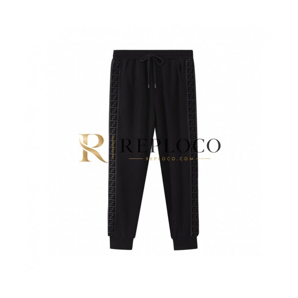 ✨Fendi Mens Casual Initial Logo Casual Training Pants - 펜디 2020 남성 캐쥬얼 이니셜 로고 캐쥬얼 트레이닝 팬츠 Fen01113x Size(s - xl) 블랙