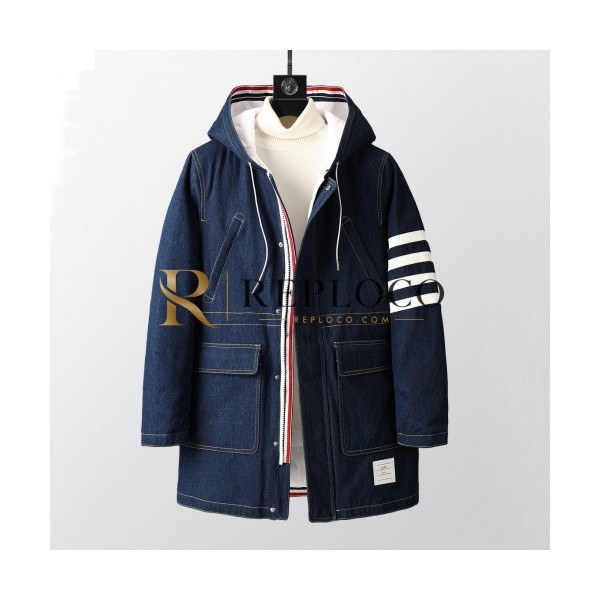 ✨Thom Browne Mens Casual Coats Navy - 톰브라운 남성 캐쥬얼 코트 Thom01515x Size(1 - 5) 네이비