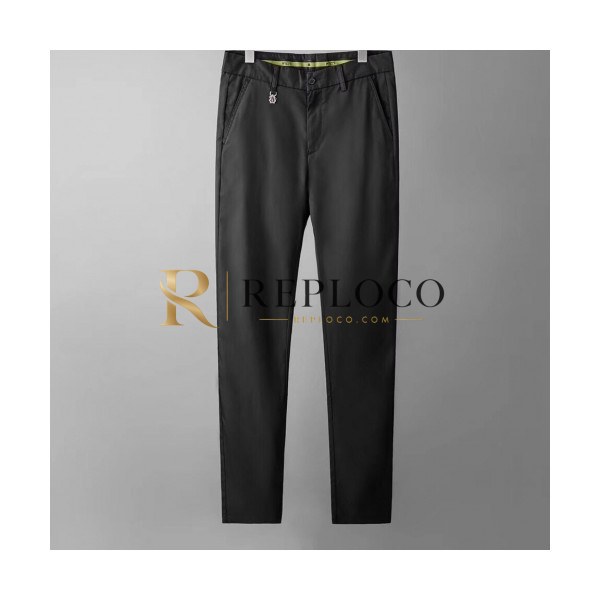 ✨[몽클레어]Moncler 2020 Mens Casual Logo Cotton Pants -몽클레어 2020 남성 캐쥬얼 로고 코튼 팬츠 Moc01500x.Size(30 - 40).블랙