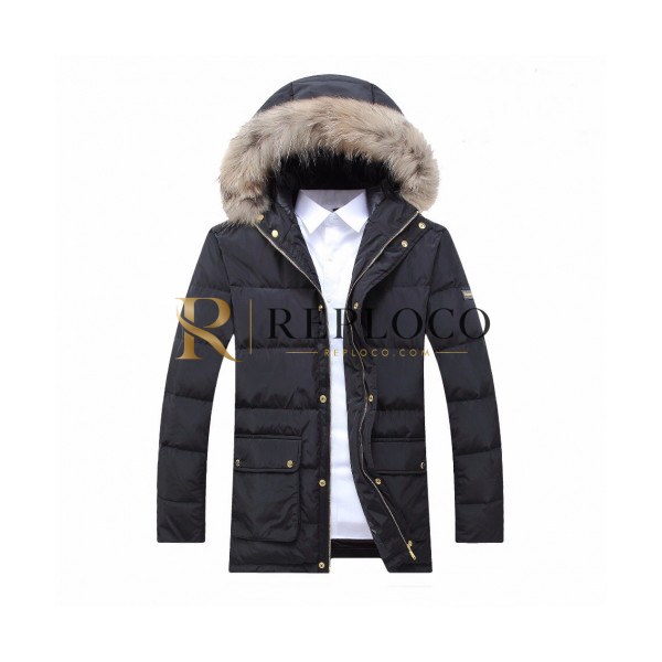 ✨Burberry 2019 Mens Logo Down Padding - 버버리 2019 남성 로고 다운패딩 Bur01189x.Size(m - 2xl).블랙