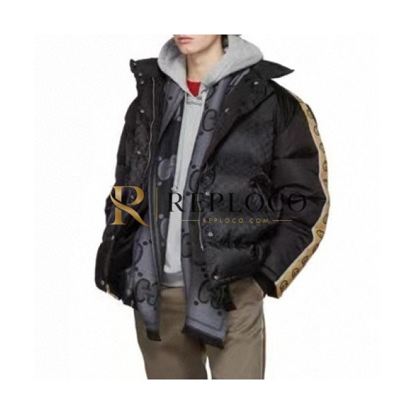 ✨[구찌]Gucci 2020 Mens Logo Casual Down Padding - 구찌 2020 남성 로고 캐쥬얼 다운 패딩 Guc03151x.Size(m - 2xl).블랙