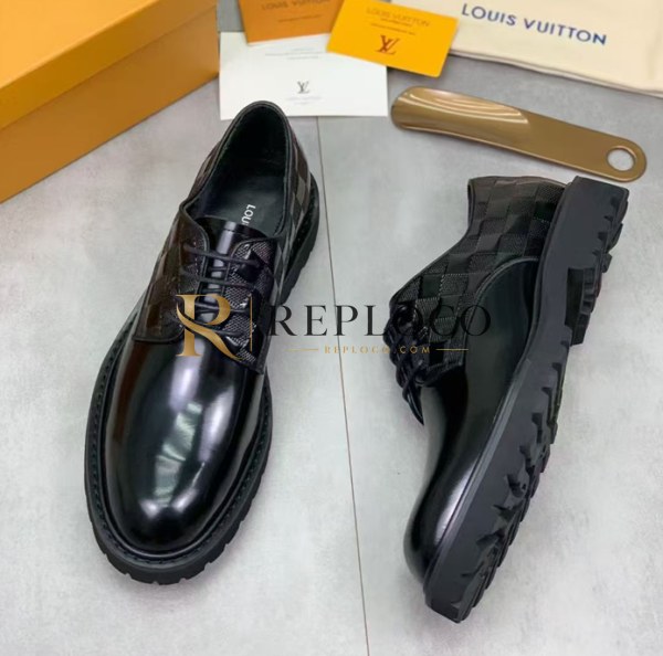 ✨Louis Vuitton Mens Leather Oxford Shoes - 루이비통 2024 남성용 레더 옥스퍼드 슈즈 - LOUS2189