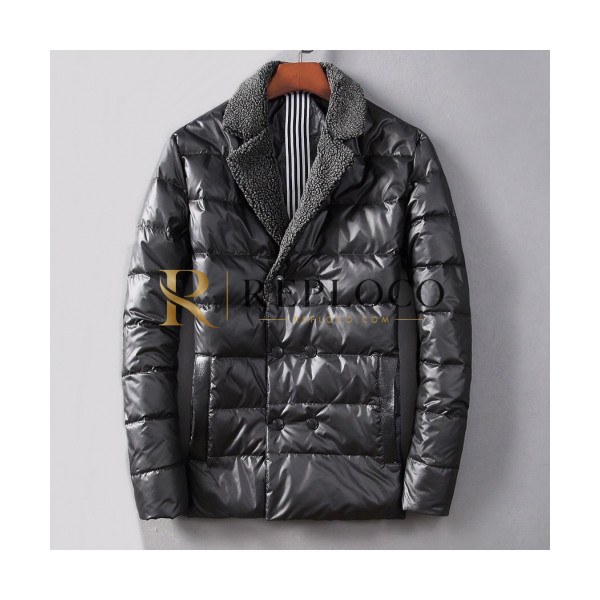 ✨Armani 2019 Mens Logo Goose Down Padding - 알마니 2019 남성 로고 구스다운 패딩 Arm0402x.Size(m - 5xl).블랙