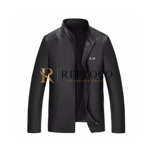 ✨Armani 2019 Mens Business Leather Jacket - 알마니 2019 남성 비지니스 가죽 자켓 Arm0449x.Size(m - 3xl).블랙