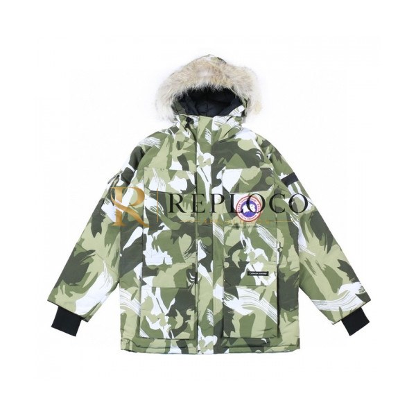 ✨[캐나다구스]Canada goose 2020 Mm/Wm Patch Logo Casual Goose Down Padding Parka - 캐나다구스 2020 남자 패치 로고 캐쥬얼 구스다운 패딩 파카 Can0295x.Size(xs - 2xl).그린