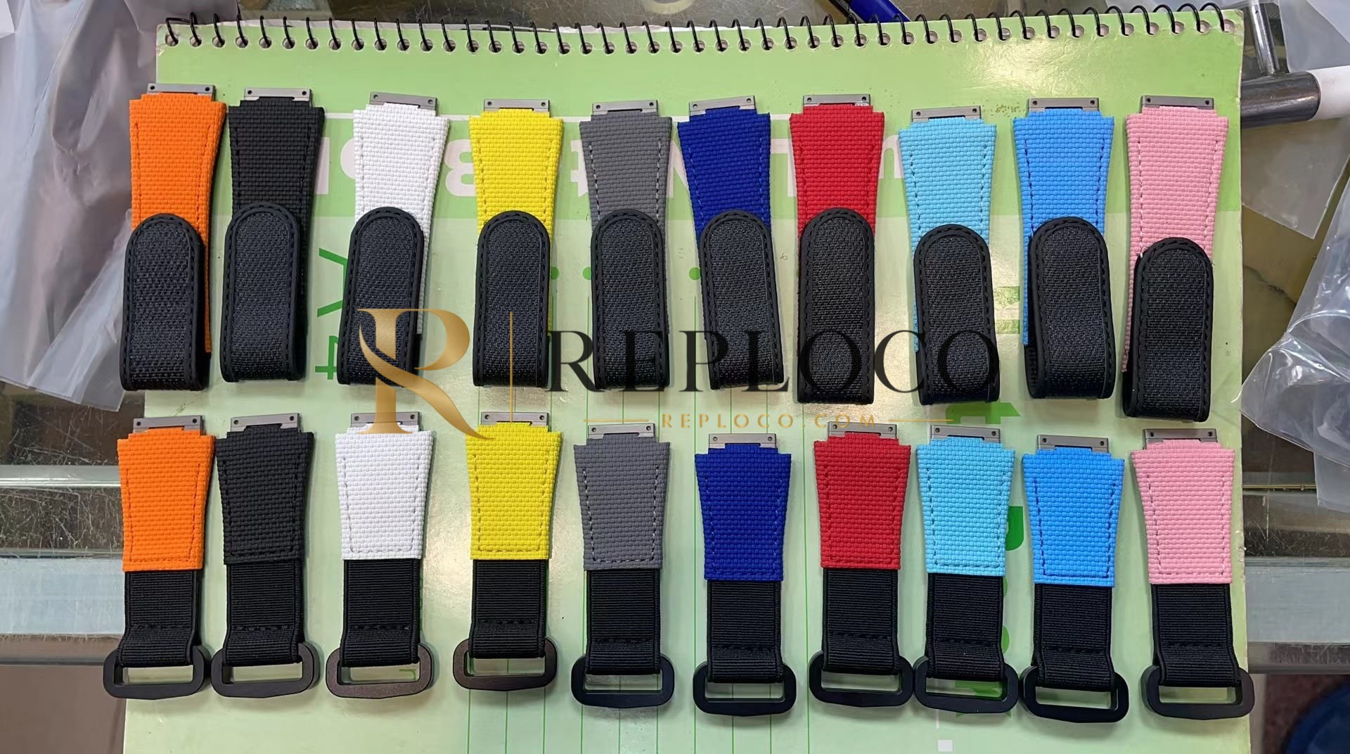 리차드 밀레 RM055 RM35-01 RM35-02 RM12-01 신형 그레이 나일론 스트랩