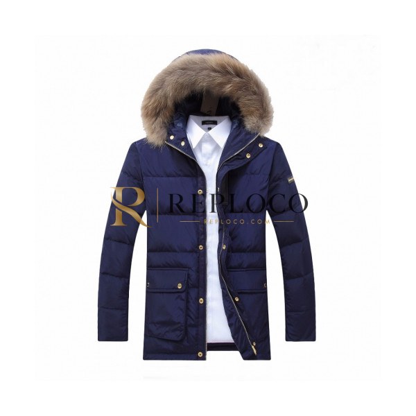 ✨Burberry 2019 Mens Logo Down Padding - 버버리 2019 남성 로고 다운패딩 Bur01190x.Size(m - 2xl).네이비