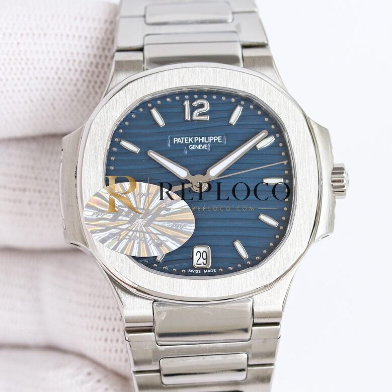 PPF 공장 파텍 필립 나utilus 7118 블루 다이얼 316L 스틸 케이스 & 브레이슬릿 Cal.324 S C 무브먼트 35.2mm