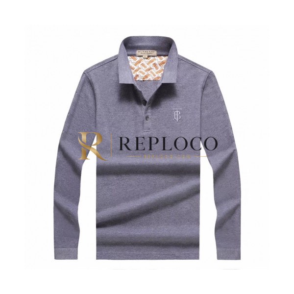 ✨[버버리]Burberry 2020 Mens Logo Casual Cotton Polo Tshirts - 버버리 2020 남성 로고 캐쥬얼 코튼 폴로 맨투맨 Bur02231x.Size(m - 3xl).그레이