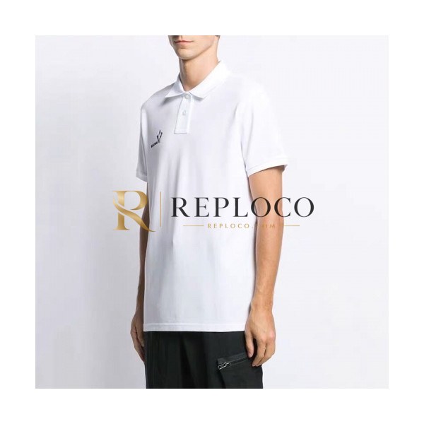 ✨[매장판]Moncler 2020 Mens Logo Cotton Short Sleeved Polo Tshirts - 몽클레어 2020 남성 로고 코튼 폴로 반팔티 Moc01533x.Size(m - 3xl).화이트