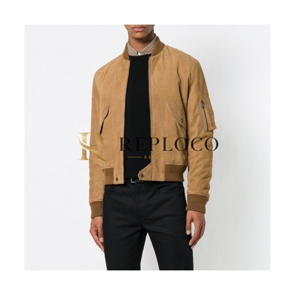✨[1:1]Saint Laurent 2020 Mens Classic Leather Jackets - 입생로랑 2020 남성 클래식 가죽 자켓 Ysl0081x.Size(m - 2xl).카멜