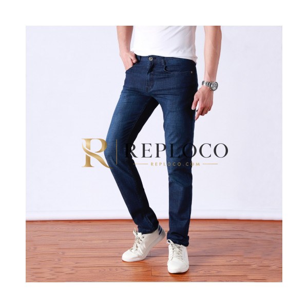 ✨[클래식]Burberry 2019 Mens Logo Slim Fit Denim Pants - 버버리 남성 로고 슬림핏 데님 팬츠 Bur0800x.Size(29 - 42).블루
