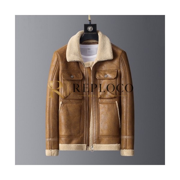 ✨[알마니]Armani 2020 Mens Classic Leather Jackets - 알마니 2020 남성 클래식 캐쥬얼 가죽 자켓 Arm0853x.Size(l - 5xl).카멜