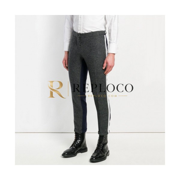 ✨Thom Browne 2019 Mens Classic Pants - 톰브라운 2019 남성 캐쥬얼 클래식 슬랙스 Thom0314x.Size(s - 2xl).다크그레이