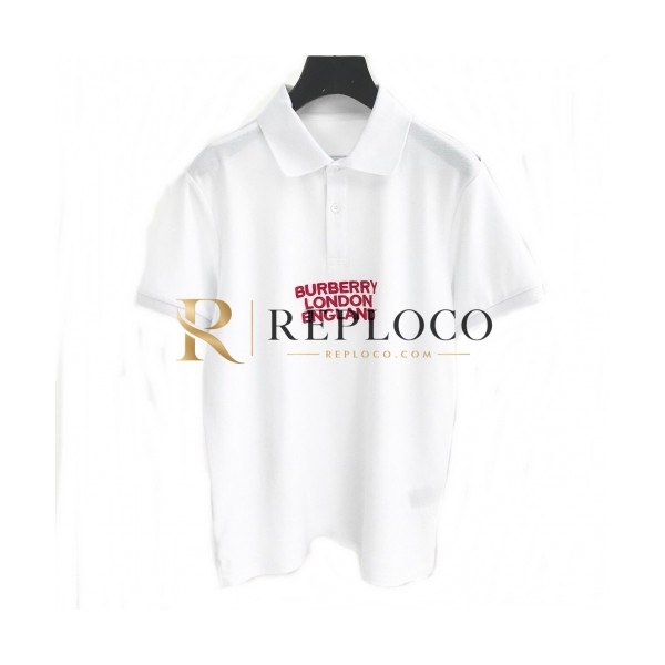 ✨[버버리]Burberry 2020 Mens Logo Cotton Polo Short Sleeved Tshirts - 버버리 2020 남성 로고 코튼 폴로 반팔티 Bur02294x.Size(m - 2xl).화이트