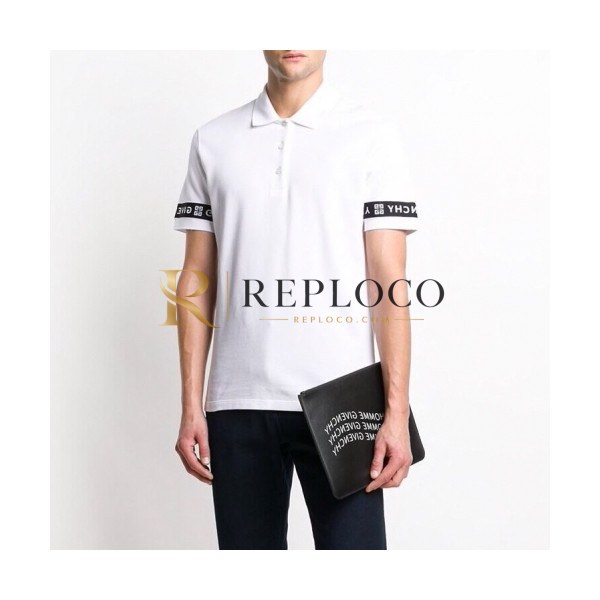 ✨[지방시]Givenchy 2020 Mens Logo Cotton Polo Short Sleeved Tshirts - 지방시 2020 남성 로고 코튼 폴로 반팔티 Giv0366x.Size(m - 2xl).화이트