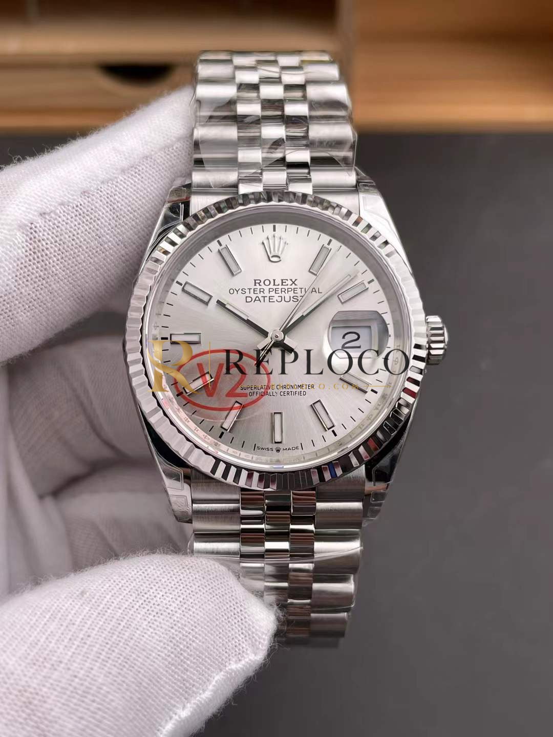 VS 공장 롤렉스 데이트저스트 36mm 126234 실버 다이얼 1:1 슈퍼클론 DD3235 무브먼트