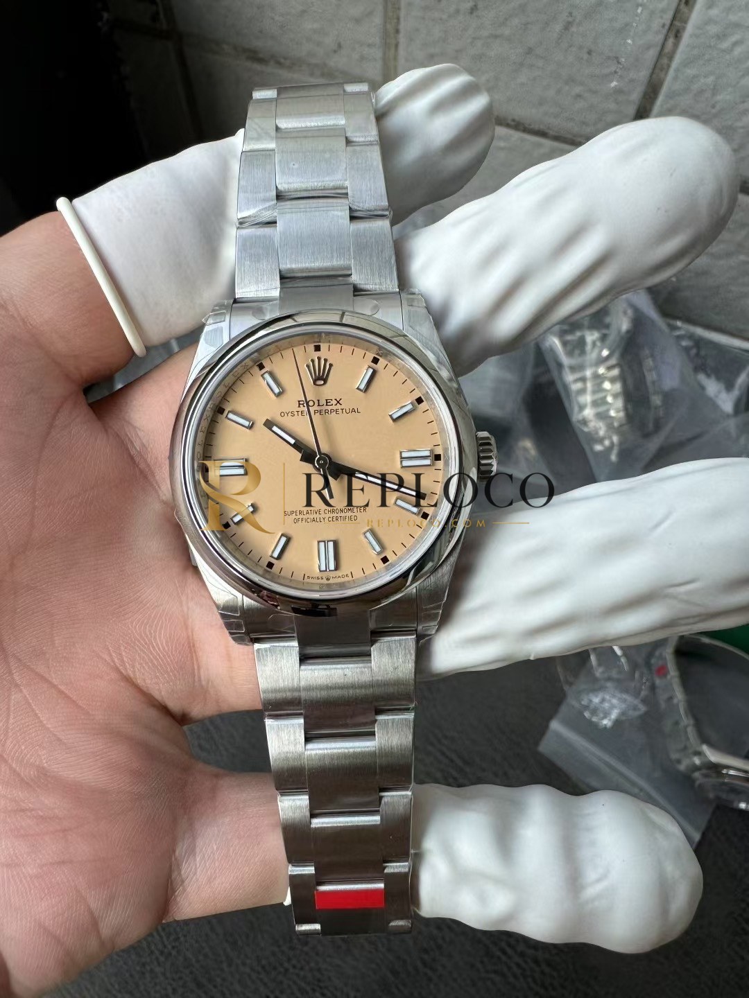 VS 공장 롤렉스 오이스터 퍼페츄얼 36mm 126000 캔디 핑크 래커 다이얼 스무스 베젤 오이스터 브레이슬릿 1:1 슈퍼클론 DD3230 무브먼트