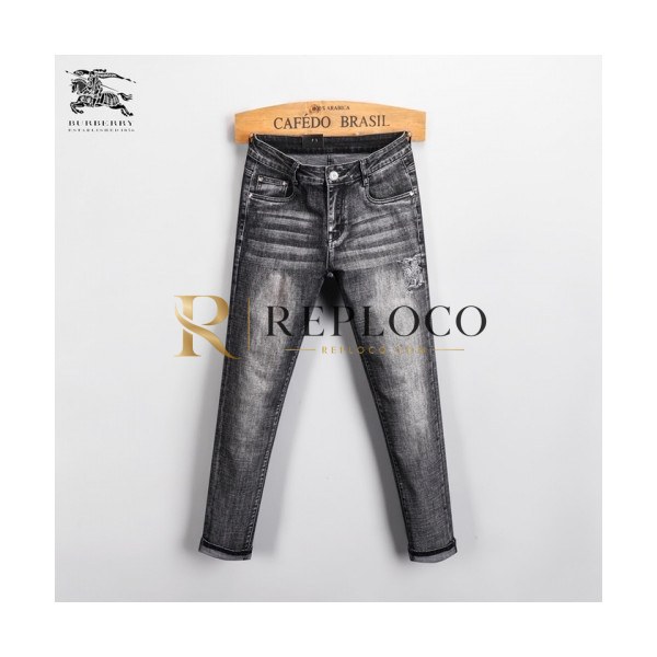 ✨[버버리]Burberry 2020 Mens Business Classic Denim Jeans - 버버리 2020 남성 비지니스 클래식 청바지 Bur02950x.Size(29 - 38).블랙
