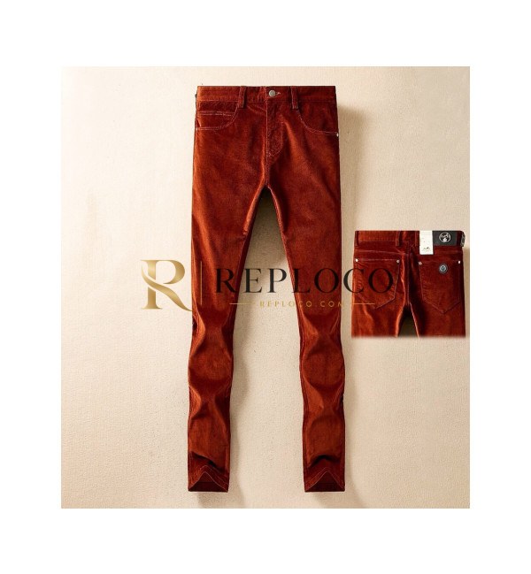 ✨Hermes 2019 Mens Business Corduroy Pants - 에르메스 2019 남성 비지니스 골덴 팬츠 Her0330x.Size(29 - 38).다크오렌지