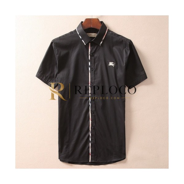✨[매장판]Burberry 2019 Mens Logo Polo Cotton Short Sleeved Tshirt - 버버리 남성 로고 폴로 코튼 반팔티셔츠 Bur0539x.Size(m - 2xl).4컬러(화이트/연블루/블랙/네이비)