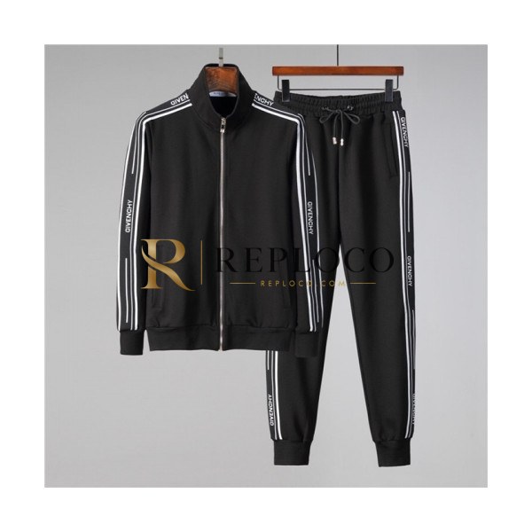✨[지방시]Givenchy 2020 Mens Casual Logo Silket Training Clothes&Pants - 지방시 2020 남성 캐쥬얼 로고 실켓 트레이닝복&팬츠.Giv0480x.Size(m - 3xl).블랙