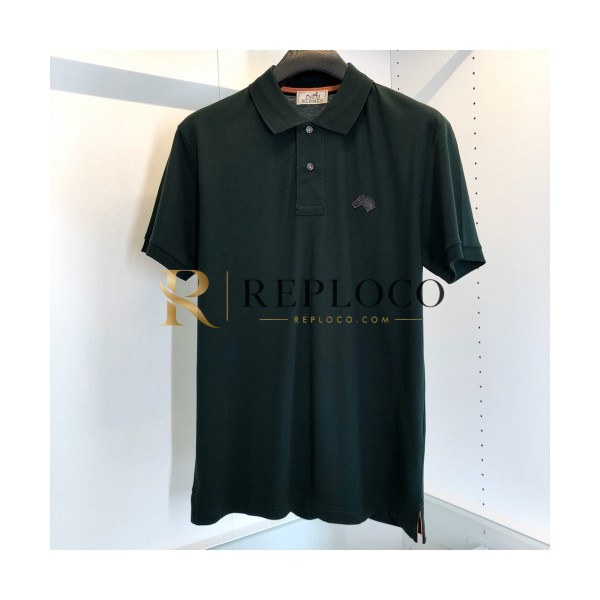 ✨[에르메스]Hermes 2020 Mens Silket Short Sleeved Polo Tshirts - 에르메스 2020 남성 실켓 폴로 반팔티 Her0484x.Size(m - 2xl).그린