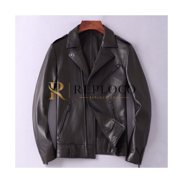✨Louis vuitton 2019 Mens Logo Leather Jacket - 루이비통 2019 남성 로고 가죽 자켓 Lou01388x.Size(m - 3xl).블랙