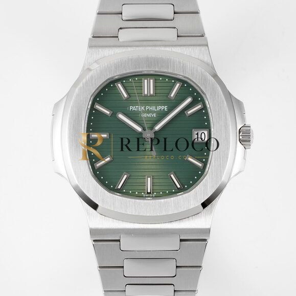 PPF 공장 파텍 필립 나틸러스 5711A 그린 다이얼 316L 스틸 케이스&브레이슬릿 330SC 무브먼트 40mm