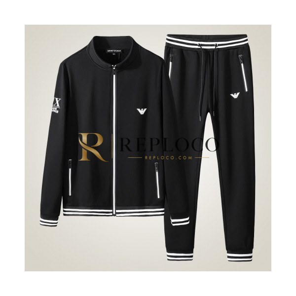 ✨[알마니]Emporio Armani 2019 Mens Cotton Training Clothes&Pants - 알마니 2019 남성 코튼 트레이닝복&팬츠 Arm0577x.Size(m - 4xl).블랙