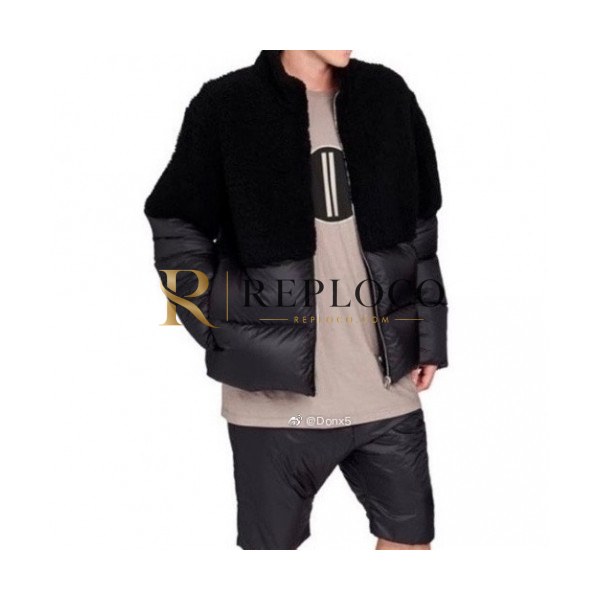 ✨Rick Owens 20121s/s Mm/Wm Logo Goose Down Padding Black - 릭오웬스 2021 남/녀 로고 구스다운 패딩 Ric0105x Size(0 - 4) 블랙
