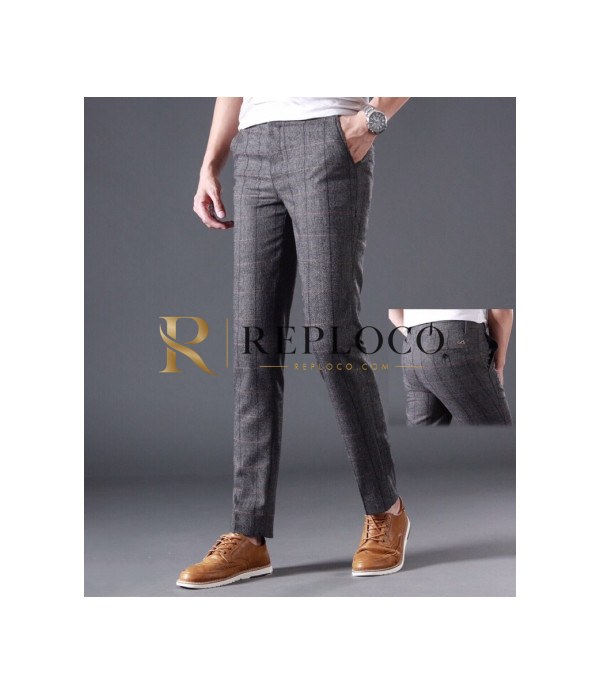 ✨[에르메스]Hermes 2019 Mens Business Classic Cotton Pants - 에르메스 2019 남성 비지니스 클래식 코튼 팬츠 Her0340x.Size(30 - 38).그레이