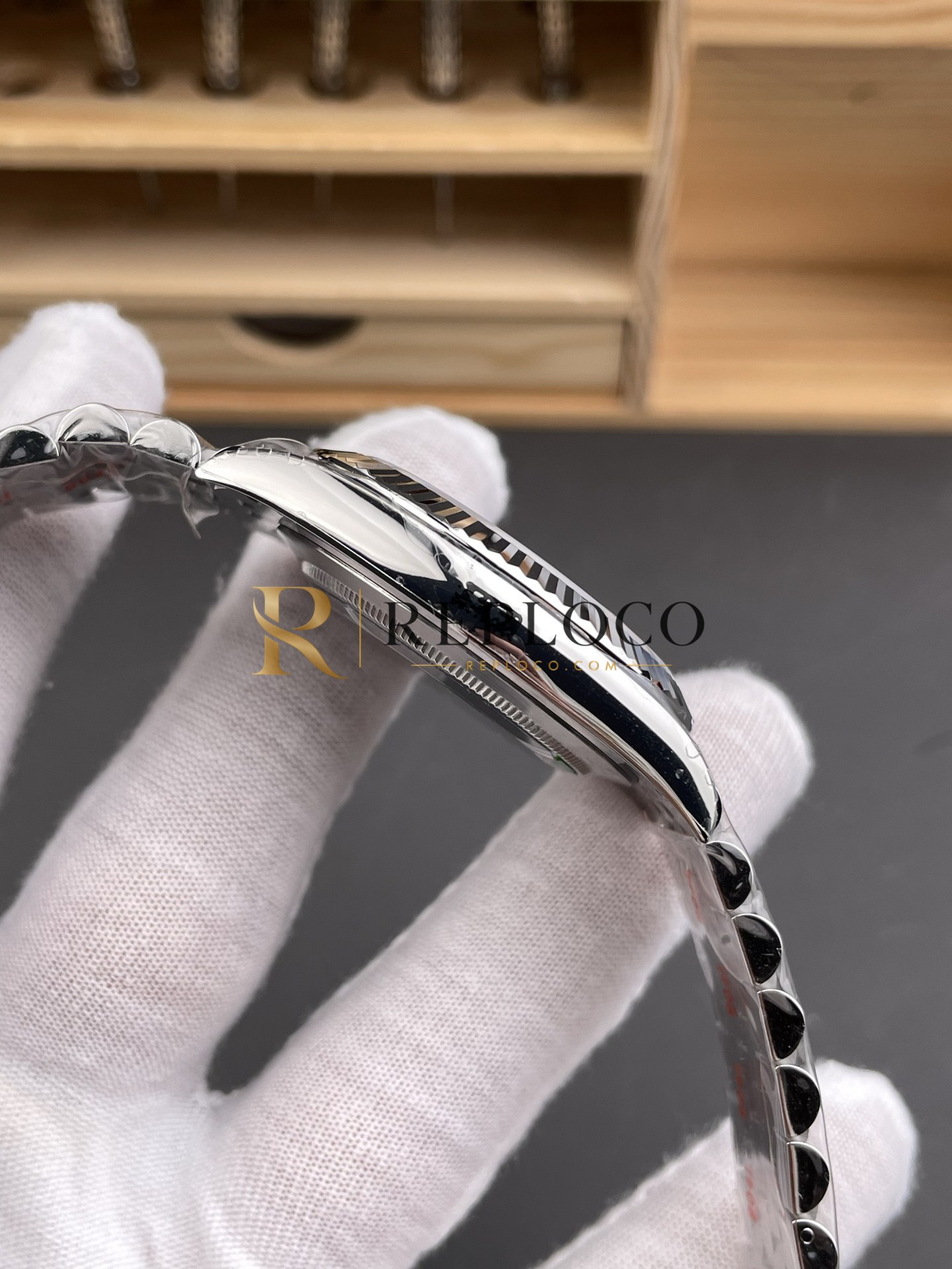 VS 공장 V2 롤렉스 데이토저스트 41mm 126334 실버 선버스트 다이얼 플루티드 베젤 쥬빌리 브레이슬릿 1:1 슈퍼클론 DD3235 무브먼트 - 이미지 8