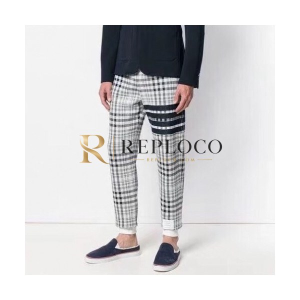✨[톰브라운]Thom Browne 2020 Mens Casual Cotton Training Pants - 톰브라운 2020 남성 캐쥬얼 코튼 트레이닝 팬츠 Thom0669x.Size(s - l).네이비