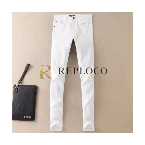 ✨Emporio Armani 2019 Mens Logo Slim Fit Denim Pants - 알마니 남성 로고 슬림핏 데님 팬츠 Arm0174x.Size(28 - 38).화이트